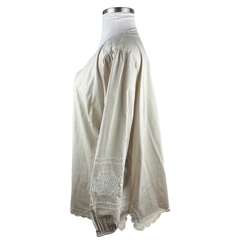 Bellisima Kim Gravel Daisy Days Of Summer Boutique Top Eyelet Plus Size 4X - Picture 10 of 16